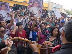 Confirmó que el destino final de las cenizas del artista será Ciudad Juárez. EFE / A. Bringas