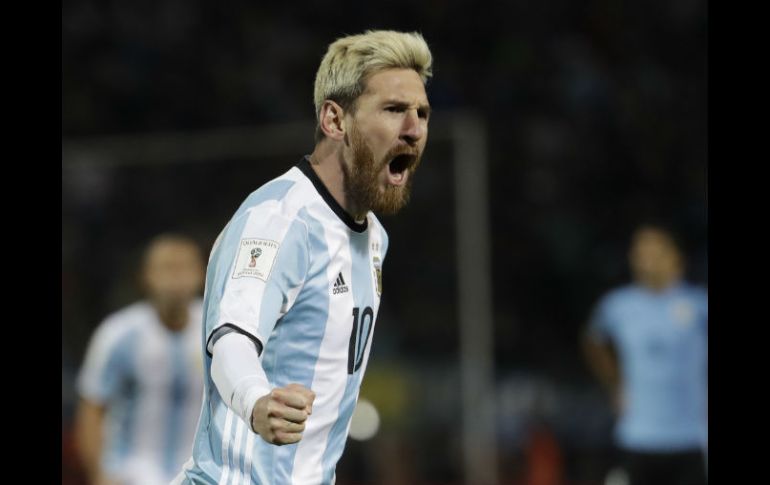 Lionel Messi marcó el tanto en el minuto 42. AP / N. Pisarenko