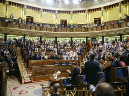 Rajoy es el segundo aspirante rechazado por el Parlamento en la historia reciente de España. EFE / J. Martín