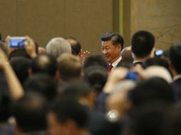 En julio de 2015, Erdogan se reunió con Xi durante una visita oficial a China. AP / A. Song