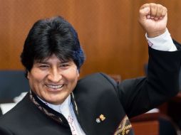 Evo Morales lideró desde finales de los 80 una larga lucha de los cocaleros del Chapare para que se les permitiera sembrar coca . AP / ARCHIVO