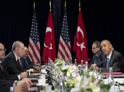 Obama aseguró a Erdogan que su gobierno cooperará con Turquía para que los responsables de la asonada militar sean castigados. AFP / S. Loeb