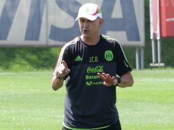 Juan Carlos Osorio, director técnico de la Selección mexicana afirma que no cambiará su forma de trabajar. SUN / JMA