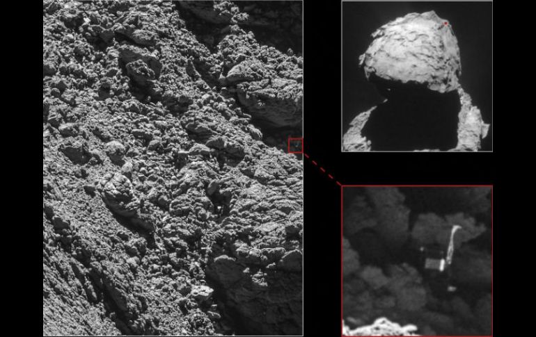 El encuentro con el cometa 67P, donde está Philae, pondrá fin a una aventura sin precedentes en la historia de la conquista espacial. EFE / Europa Espacio