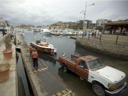 Se prevé que el huracán 'Newton' impacte este martes en Los Cabos. AP / E. Verdugo