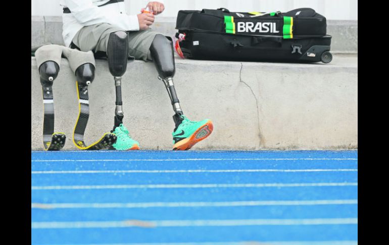 Afinan detalles. Los atletas se preparan para entrar en acción en los Juegos Paralímpicos de Río. AP / A. Penner