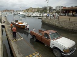 El huracán ''Newton'' amenaza al territorio mexicano. AP / E. Verdugo