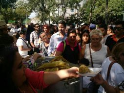 En la explanada de la Seder se llevó a cabo la Elotada 2016. TWITTER / @JaliscoSEDER