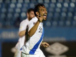 Frente a San Vicente el ''Pescadito'' Ruiz disputó su último partido oficial como seleccionado de Guatemala. AFP / J. Ordonez