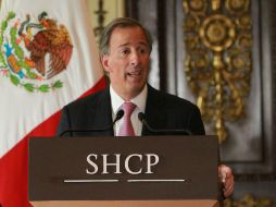 José Antonio Meade, nuevo secretario de Hacienda y Crédito Público. NTX / C. Pereda