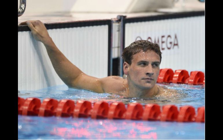 Ryan Lochte inventó que fue asaltado junto con otros compañeros a punta de pistola, durante una noche de borrachera en Río. AFP / ARCHIVO