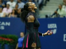 Williams avanzó a su novena final consecutiva del US Open en Nueva York. AFP / K. Betancur