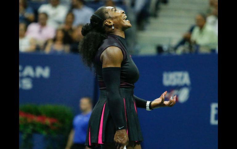 Williams avanzó a su novena final consecutiva del US Open en Nueva York. AFP / K. Betancur