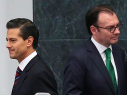 Luis Videgaray presentó su renuncia al Presidente; no permanece en el Gabinete federal. SUN / ARCHIVO