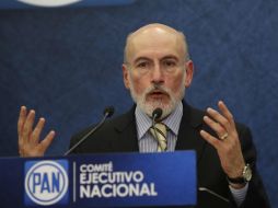 Luis Felipe Bravo Mena, presidente de la Comisión Anticorrupción del PAN. SUN / L. Cortés