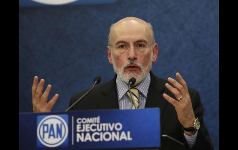 Luis Felipe Bravo Mena, presidente de la Comisión Anticorrupción del PAN. SUN / L. Cortés