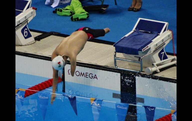 Gustavo Sánchez  no pudo refrendar el título de la especialidad conseguido en Londres 2012. TWITTER / @conade