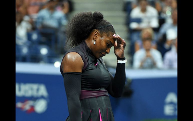 Karolina Pliskova  batió a Serena Williams por 6-2- y 7-6 (5). AFP / T. Clary