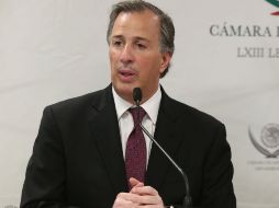 Meade destacó que se mantienen los grandes proyectos para el NAICM, así como los trenes a Toluca y Guadalajara. SUN / A. Ojeda