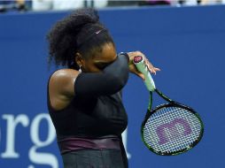 La tenista estadounidense dijo adiós a su oportunidad de cosechar su vigesimotercer título de Grand Slam. AFP / T. Clary