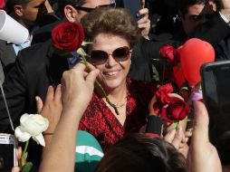 La defensa de Dilma espera el fallo sobre dos alegatos más. AP / E. Peres