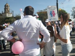 La marcha convoca a defender a la ''familia natural'', luego de la iniciativa de Peña Nieto a favor del matrimonio igualitario. EL INFORMADOR / ARCHIVO