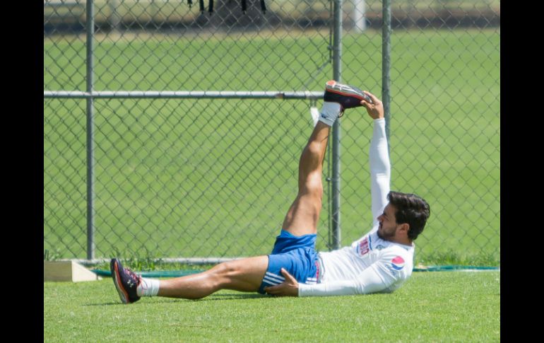 En contraparte, Oswaldo Alanís sí entrenó con el Rebaño y podría jugar en el partido ante Jaguares. MEXSPORT / ARCHIVO