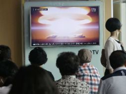 La Agencia Meteorológica surcoreana opina que el ensayo tuvo una potencia casi parecida a la bomba arrojada en Hiroshima. AP / A. Young-joon