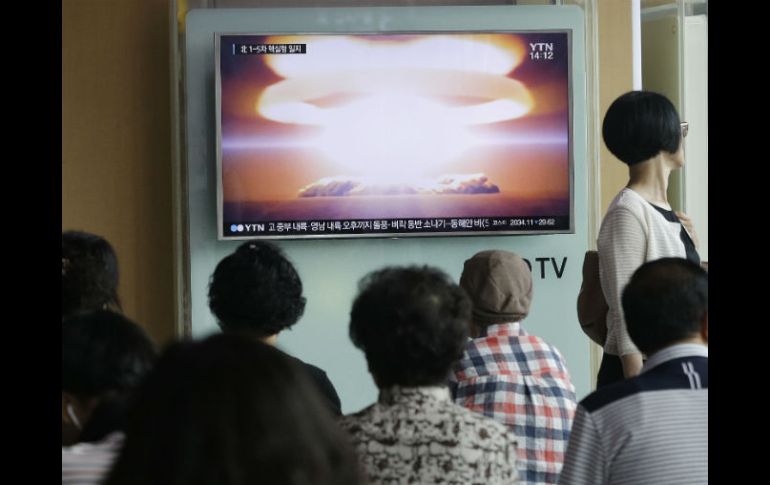 La Agencia Meteorológica surcoreana opina que el ensayo tuvo una potencia casi parecida a la bomba arrojada en Hiroshima. AP / A. Young-joon