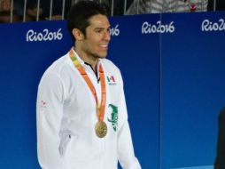 Eduardo Ávila consiguió la segunda medalla de oro para México. TWITTER / @CONADE