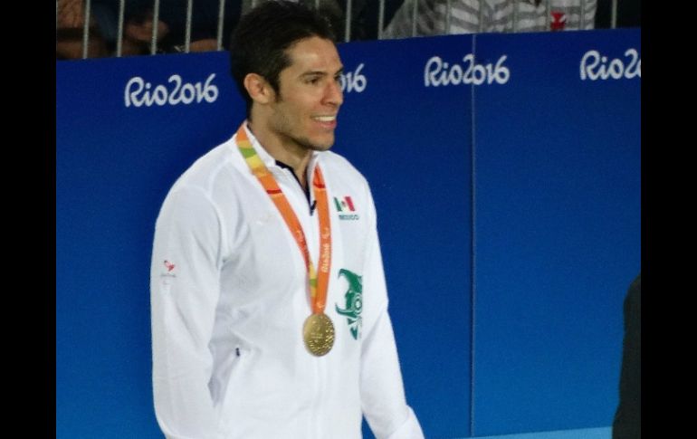 Eduardo Ávila consiguió la segunda medalla de oro para México. TWITTER / @CONADE