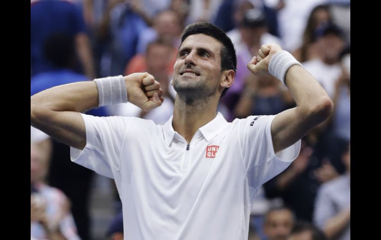 El domingo, Djokovic buscará su tercer título en el US Open. AP / D. Cummings