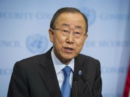 Ban Ki-moon, secretario general de la ONU, califica al ensayo como una 'provocación'. AP / R. Bajornas