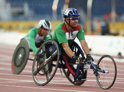 El atleta tricolor tuvo un buen arranque en la prueba de velocidad. TWITTER / @CONADE