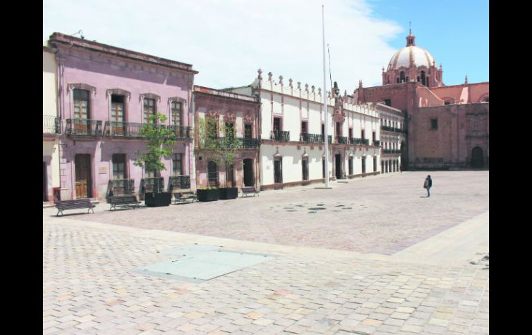 Belleza. La plaza, centro de reunión de la sociedad zacatecana. EL INFORMADOR / V. García Remus