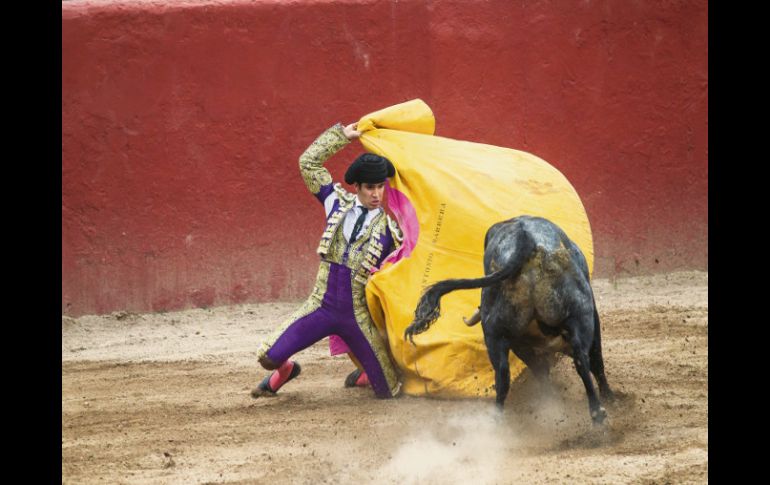 Román Martínez. El novillero jalisciense, oriundo de Yahualica de González Gallo, durante una novillada en Tlaquepaque. EL INFORMADOR / P. Franco