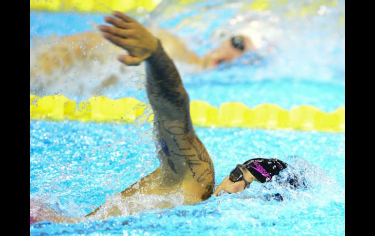 Andrade marcó un tiempo de 1:01.12, solo por detrás de los nadadores chinos y un ruso. MEXSPORT / ARCHIVO