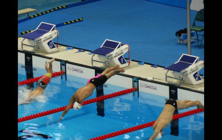 El chino Yinan Wang se adjudicó el oro con un tiempo de  56.80 segundos. TWITTER / @CONADE