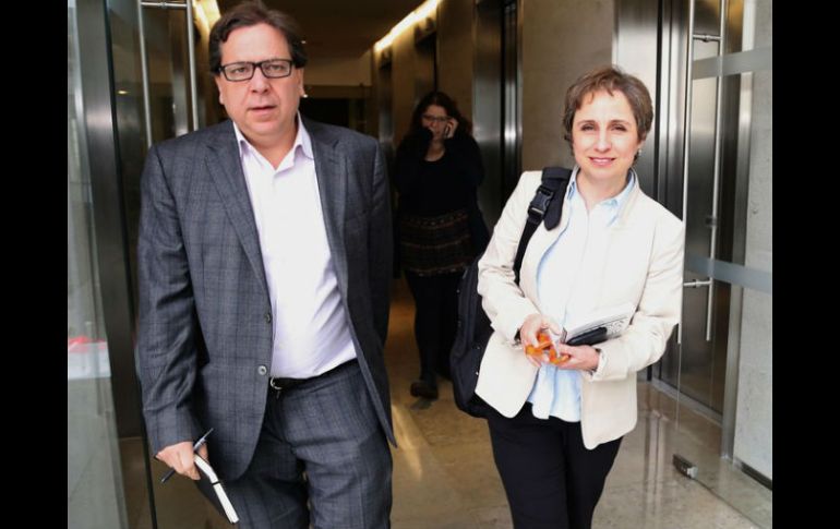 El rotativo estadounidenses destaca el caso de la periodista Carmen Aristegui, parte del equipo que destapó el caso 'Casa Blanca'. SUN / ARCHIVO