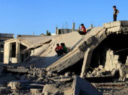 Antes del comienzo de la tregua, al menos 31 personas perecieron en ataques en Idleb, Alepo y Homs. AFP / M. Abazeed