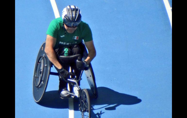 Navarro Sánchez se mete en el podio para obtener así, la cuarta presea para la delegación tricolor en atletismo en Río. TWITTER / @CONADE