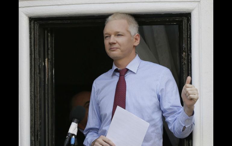 El creador de WikiLeaks, de 45 años, lleva desde junio de 2012 en la embajada de Ecuador en Londres. AP / ARCHIVO