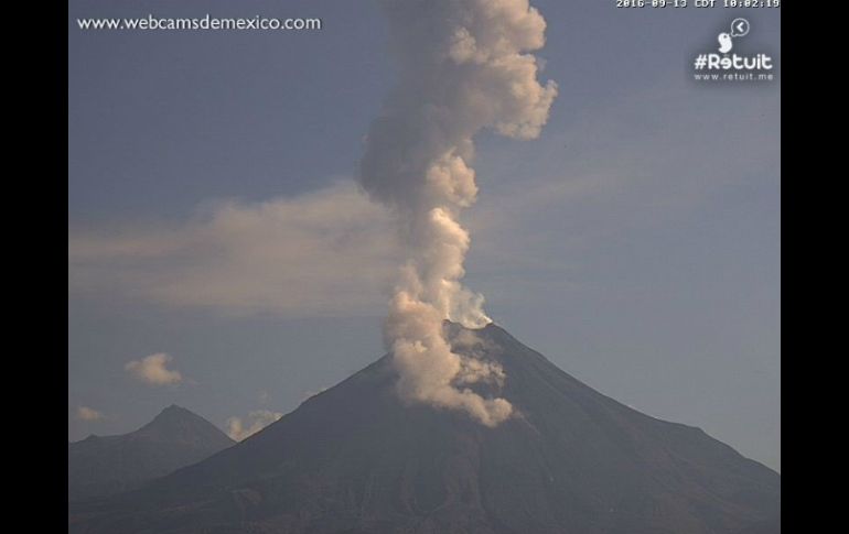 Se recomienda a las poblaciones aledañas al Volcán de Fuego mantenerse informadas y tomar sus precauciones. TWITTER / @LUISFELIPE_P