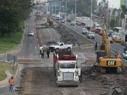 Señalan que las obras en Periférico combinado con las rutas alternas por la Línea 3 han provocado conflictos viales. EL INFORMADOR / ARCHIVO