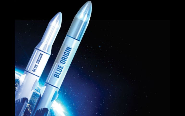 Las naves que desarrolla Blue Origin son más grandes que las de su rival de SpaceX, Elon Musk. EL FINANCIERO  /