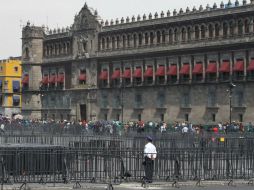 Por otro lado, destacan que el acceso al Zócalo capitalino estará abierto desde muy temprano el jueves. NTX / ARCHIVO