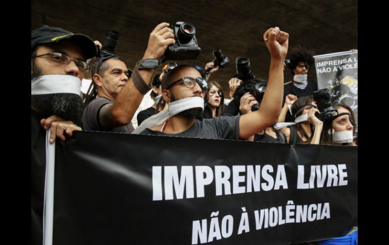 Las protestas se intensificaron, incluso con nueve días seguidos, después de que el Senado separó del cargo a Dilma Rousseff. EFE / S. Moreira