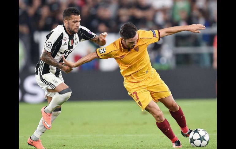 El Sevilla consiguió este miércoles un importante empate a cero en el campo del Juventus Turín. EFE / A. Di Marco