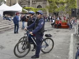 La Policía Preventiva recomienda a las personas que acudan a los actos cívicos a vestir ropa cómoda y evitar llevar objetos prohibidos. ESPECIAL / Ayuntamiento de Guadalajara