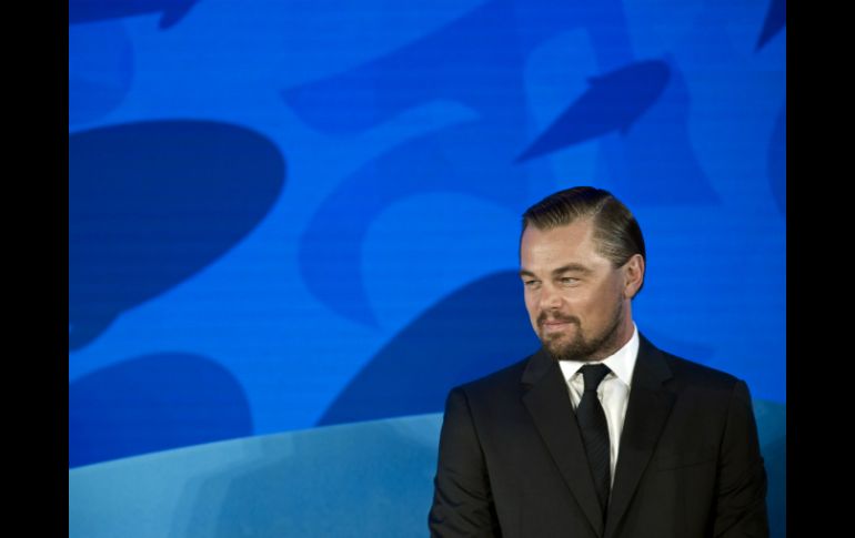 Leonardo DiCaprio espera ayudar a proteger los océanos amenazados por la pesca ilegal. AP / C. Owen